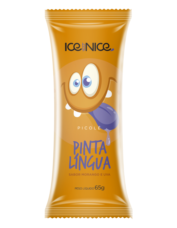 Pinta Língua Sabor Morango e Uva