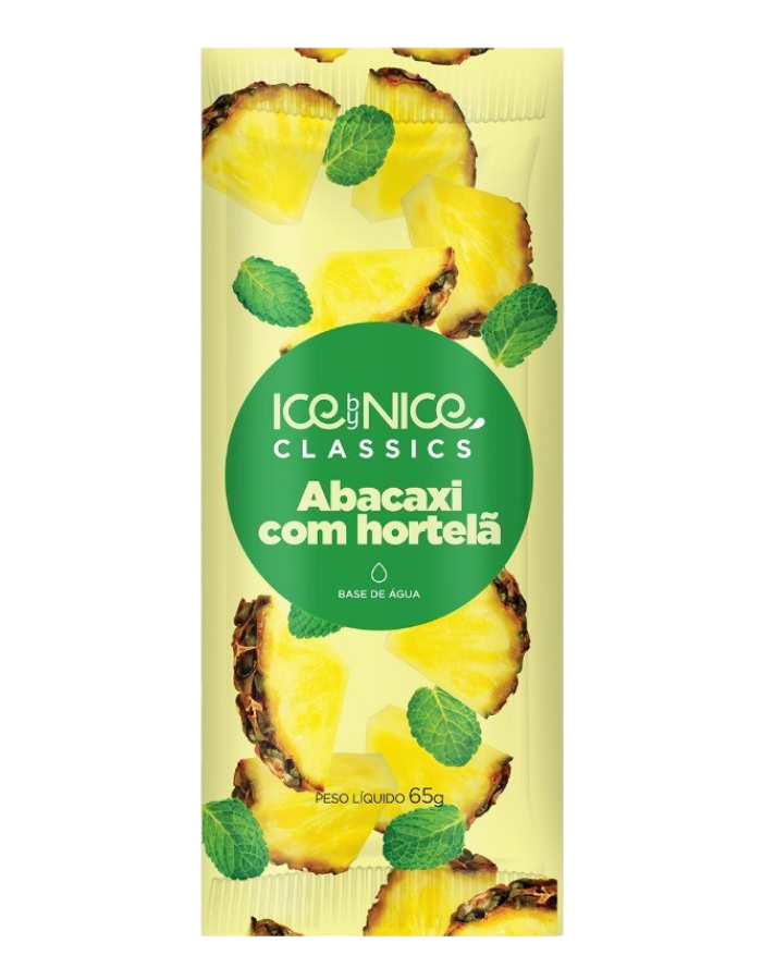 Abacaxi com Hortelã